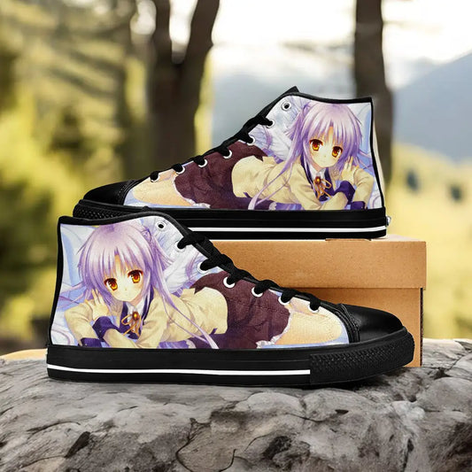 Kanade Angel Beats Custom High Top Sneakers Shoes