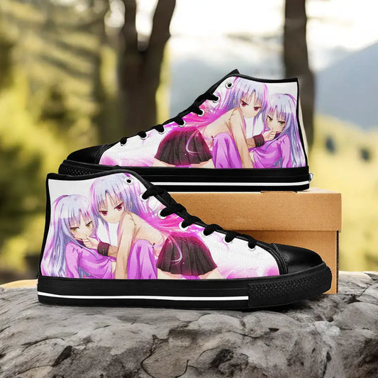 Kanade Angel Beats Custom High Top Sneakers Shoes