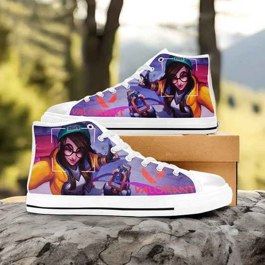 Killjoy Valorant Custom High Top Sneakers Shoes