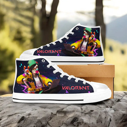 Killjoy Valorant Custom High Top Sneakers Shoes