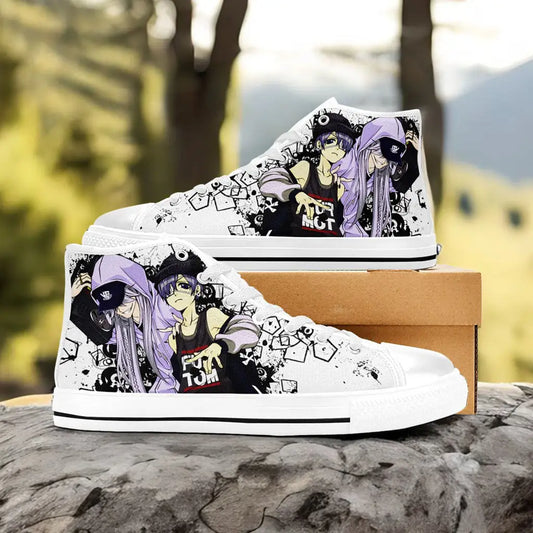 Kuroshitsuji Black Butler Custom High Top Sneakers Shoes