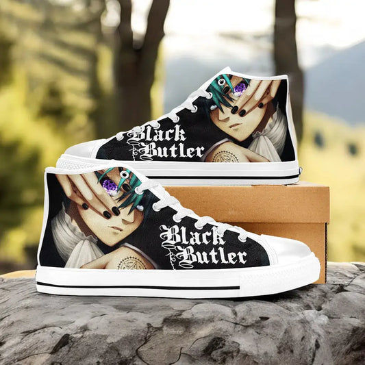 Kuroshitsuji Black Butler Custom High Top Sneakers Shoes
