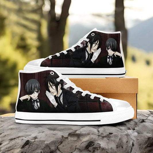 Kuroshitsuji Black Butler Custom High Top Sneakers Shoes