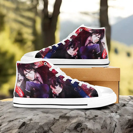 Kuroshitsuji Black Butler Custom High Top Sneakers Shoes
