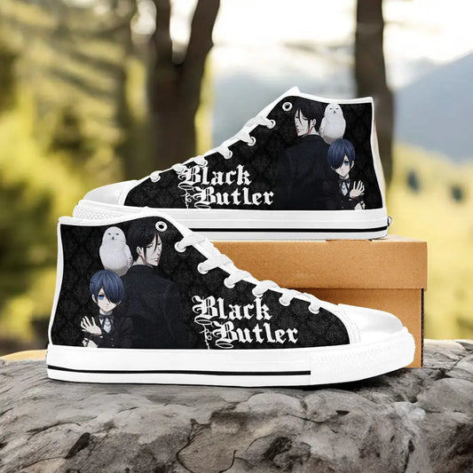 Kuroshitsuji Black Butler Custom High Top Sneakers Shoes