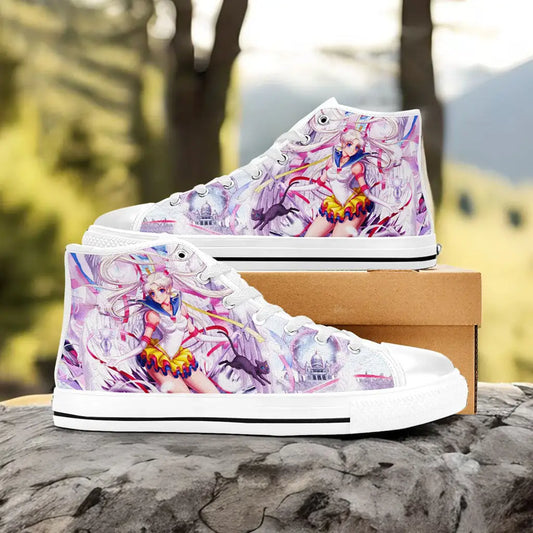 Luna Sailor Moon Custom High Top Sneakers Shoes