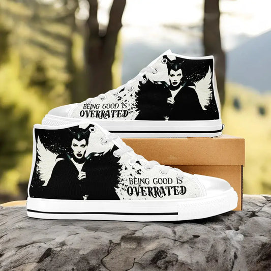 Maleficent Princess Aurora Custom High Top Sneakers Shoes