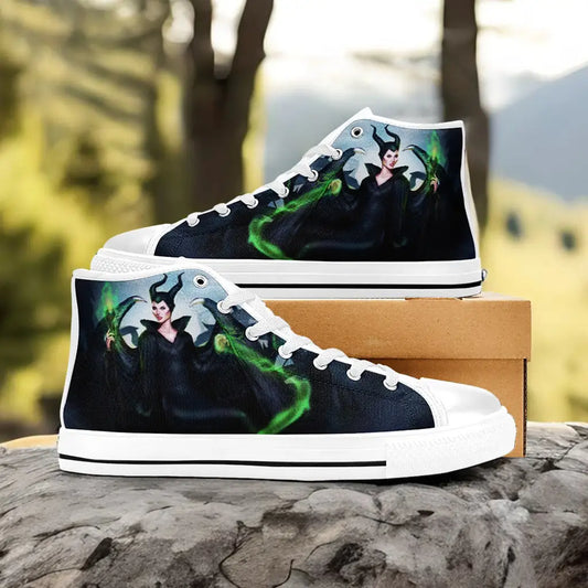 Maleficent Princess Aurora Custom High Top Sneakers Shoes