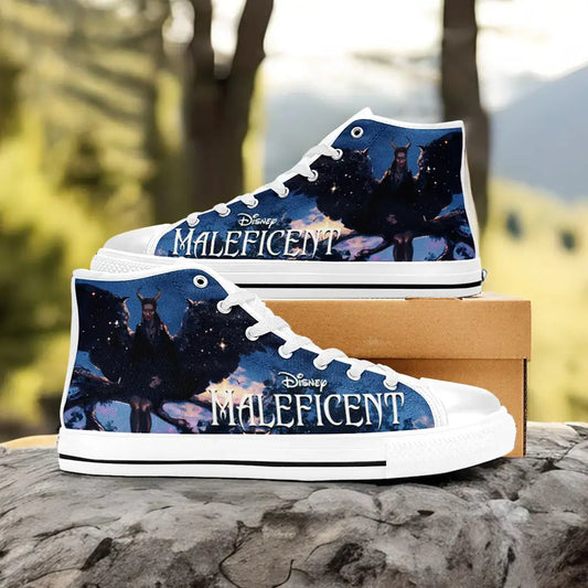 Maleficent Princess AuroraCustom High Top Sneakers Shoes