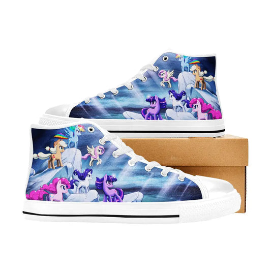 My Little Pony Friendship Is Magic Custom High Top Sneakers Shoes