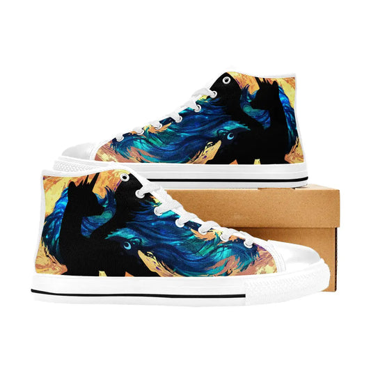 My Little Pony Friendship Is Magic Princess Luna Custom High Top Sneakers Shoes