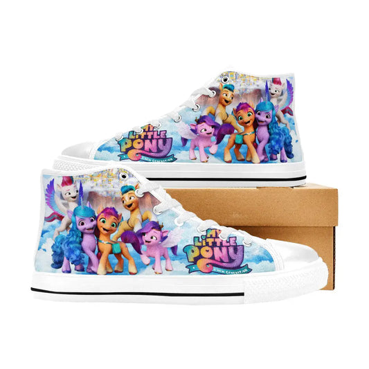 My Little Pony New Generation Custom High Top Sneakers Shoes