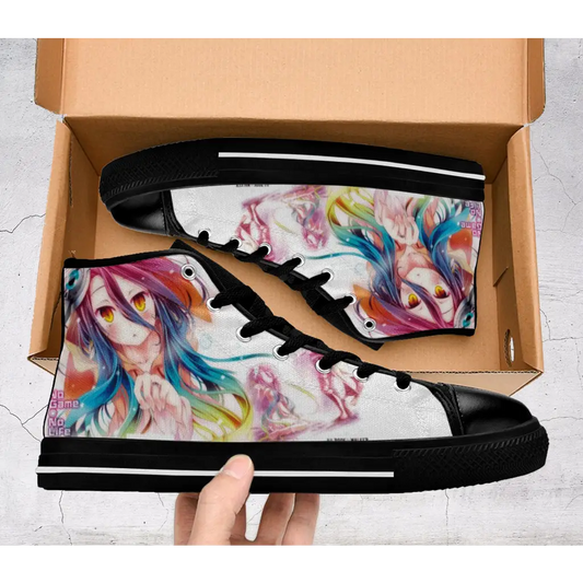 No Game No Life Shuvi Riku Shoes High Top Sneakers