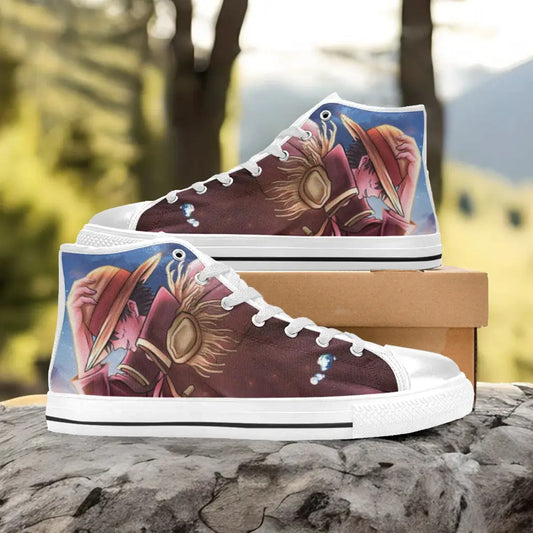 One Piece Straw Hat Monkey D Luffy Custom High Top Sneakers Shoes