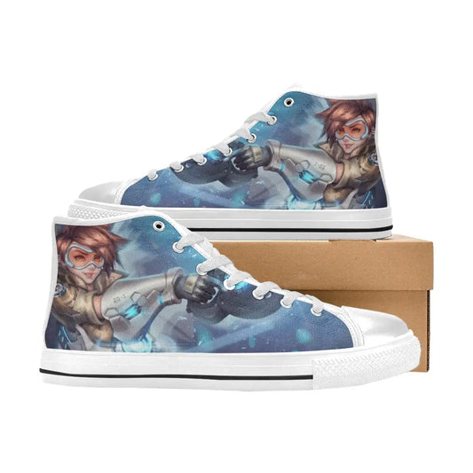 Overwatch Shoes , Overwatch Tracer Shoes High Top Sneakers