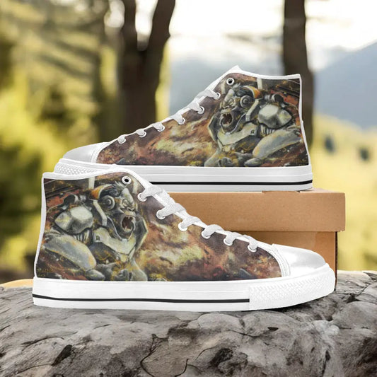 Overwatch Winston Custom High Top Sneakers Shoes