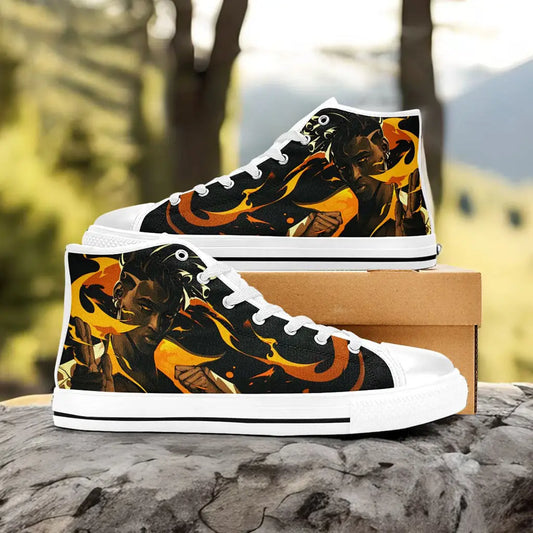 Phoenix Valorant Custom High Top Sneakers Shoes