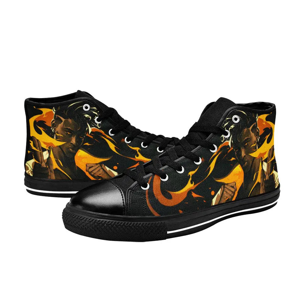 Phoenix Valorant Custom High Top Sneakers Shoes