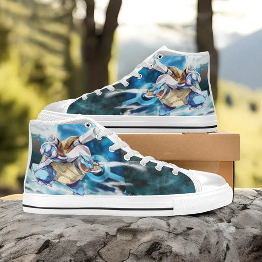 Pokemon Blastoise Custom High Top Sneakers Shoes
