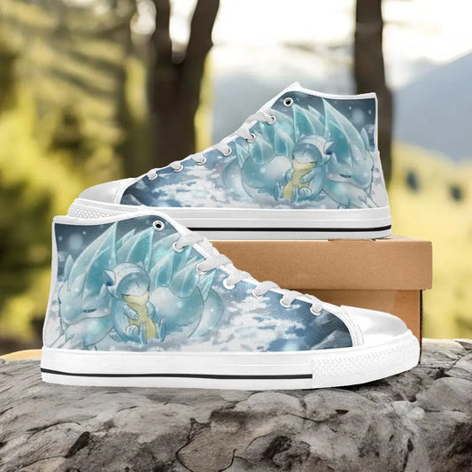 Pokemon Ice Sandshrew Sandslash Custom High Top Sneakers Shoes