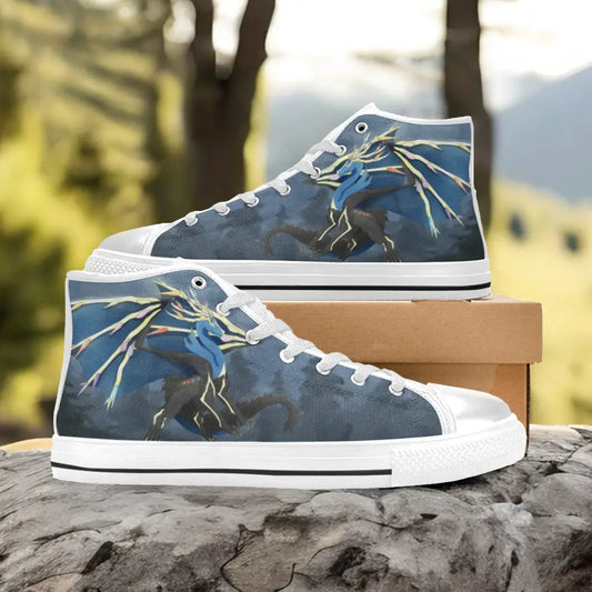 Pokemon Xerneas Custom High Top Sneakers Shoes
