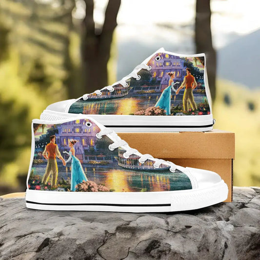 Princess Cinderella Custom High Top Sneakers Shoes