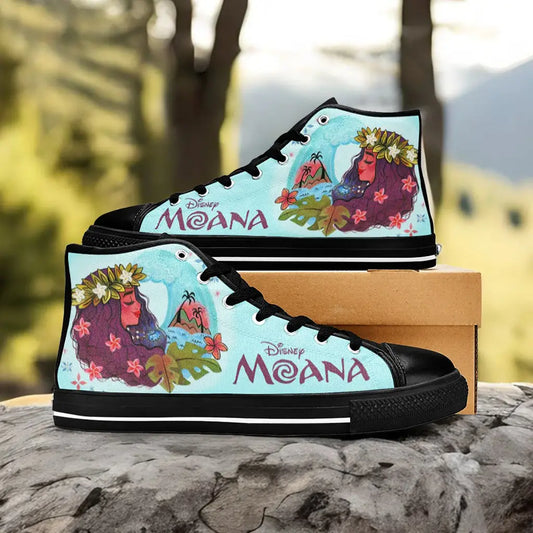 Princess Moana Waialiki Maui Custom High Top Sneakers Shoes