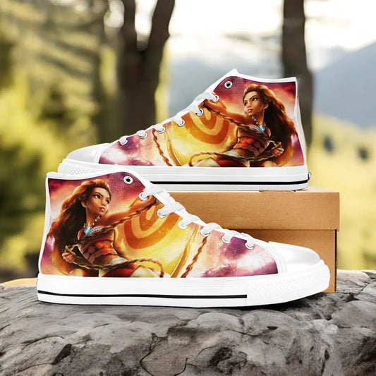 Princess Moana Waialiki Maui Custom High Top Sneakers Shoes
