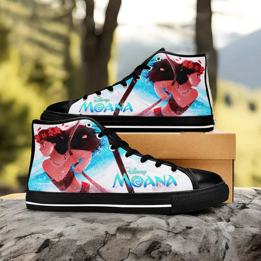 Princess Moana Waialiki Maui Custom High Top Sneakers Shoes