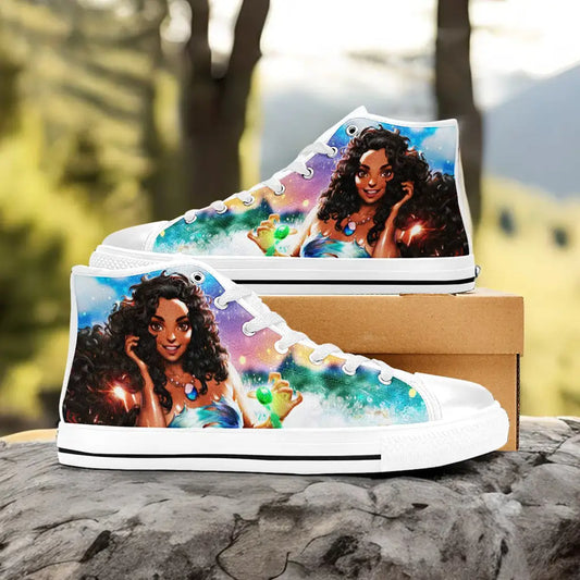 Princess Moana Waialiki Maui Custom High Top Sneakers Shoes
