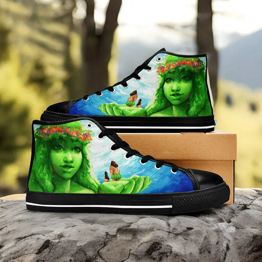 Princess Moana Waialiki Maui Custom High Top Sneakers Shoes