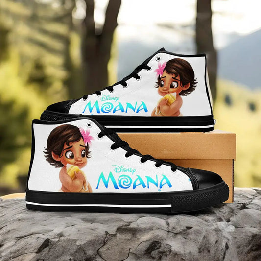 Princess Moana Waialiki Maui Custom High Top Sneakers Shoes
