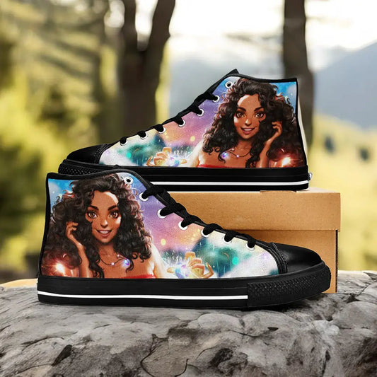 Princess Moana Waialiki Maui Custom High Top Sneakers Shoes