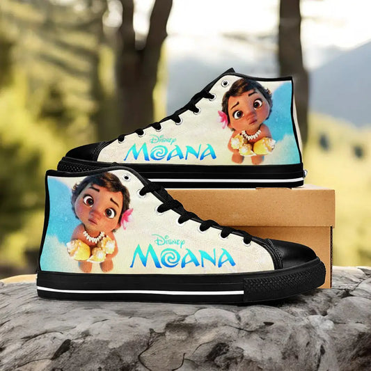 Princess Moana Waialiki Maui Custom High Top Sneakers Shoes