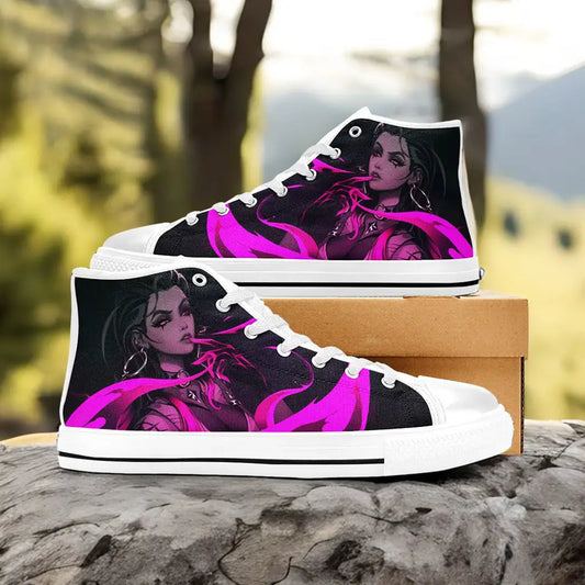 Reyna Valorant Custom High Top Sneakers Shoes