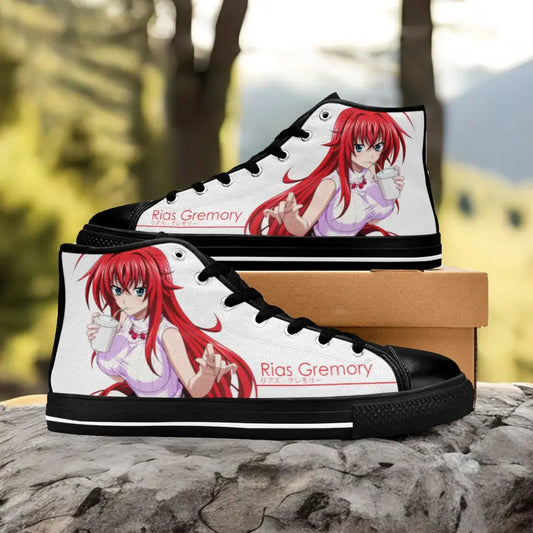 Rias Gremory High School DxD Custom High Top Sneakers Shoes