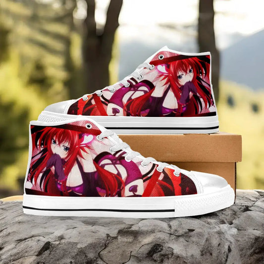 Rias Gremory High School DxD Custom High Top Sneakers Shoes