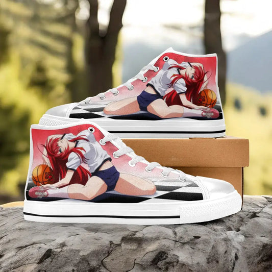Rias Gremory High School DxD Custom High Top Sneakers Shoes