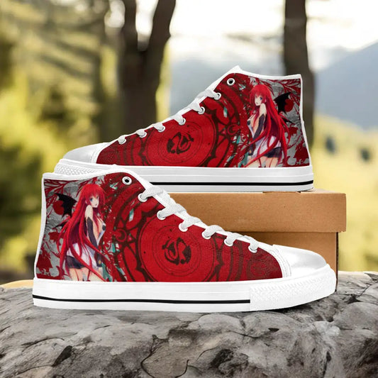 Rias Gremory High School DxD Custom High Top Sneakers Shoes