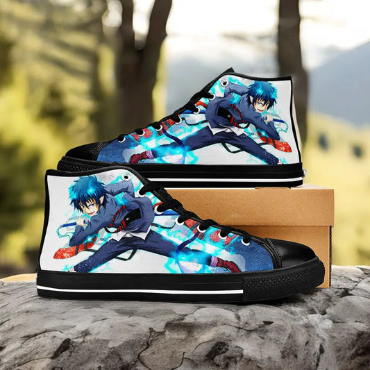 Rin Ao no Exorcist Custom High Top Sneakers Shoes
