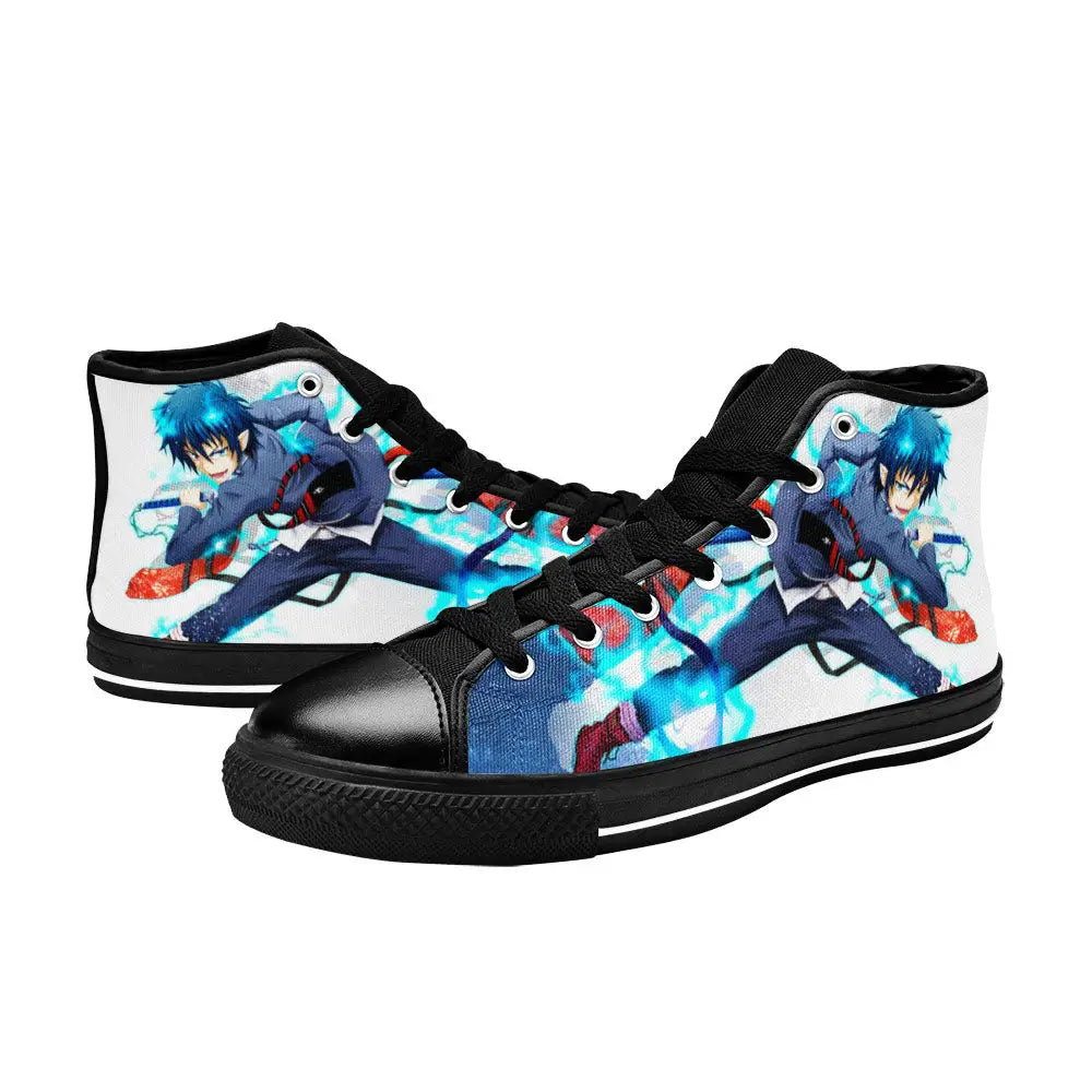 Rin Ao no Exorcist Custom High Top Sneakers Shoes
