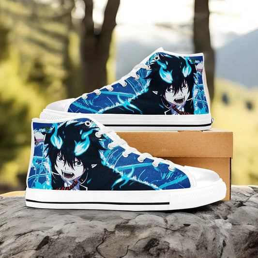 Rin Ao no Exorcist Custom High Top Sneakers Shoes