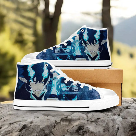 Rin Ao no Exorcist Custom High Top Sneakers Shoes