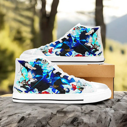 Rin Ao no Exorcist Custom High Top Sneakers Shoes