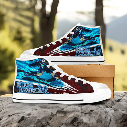 Rin Ao no Exorcist Custom High Top Sneakers Shoes