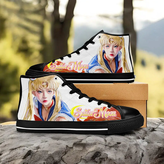 Sailor Moon Custom High Top Sneakers Shoes