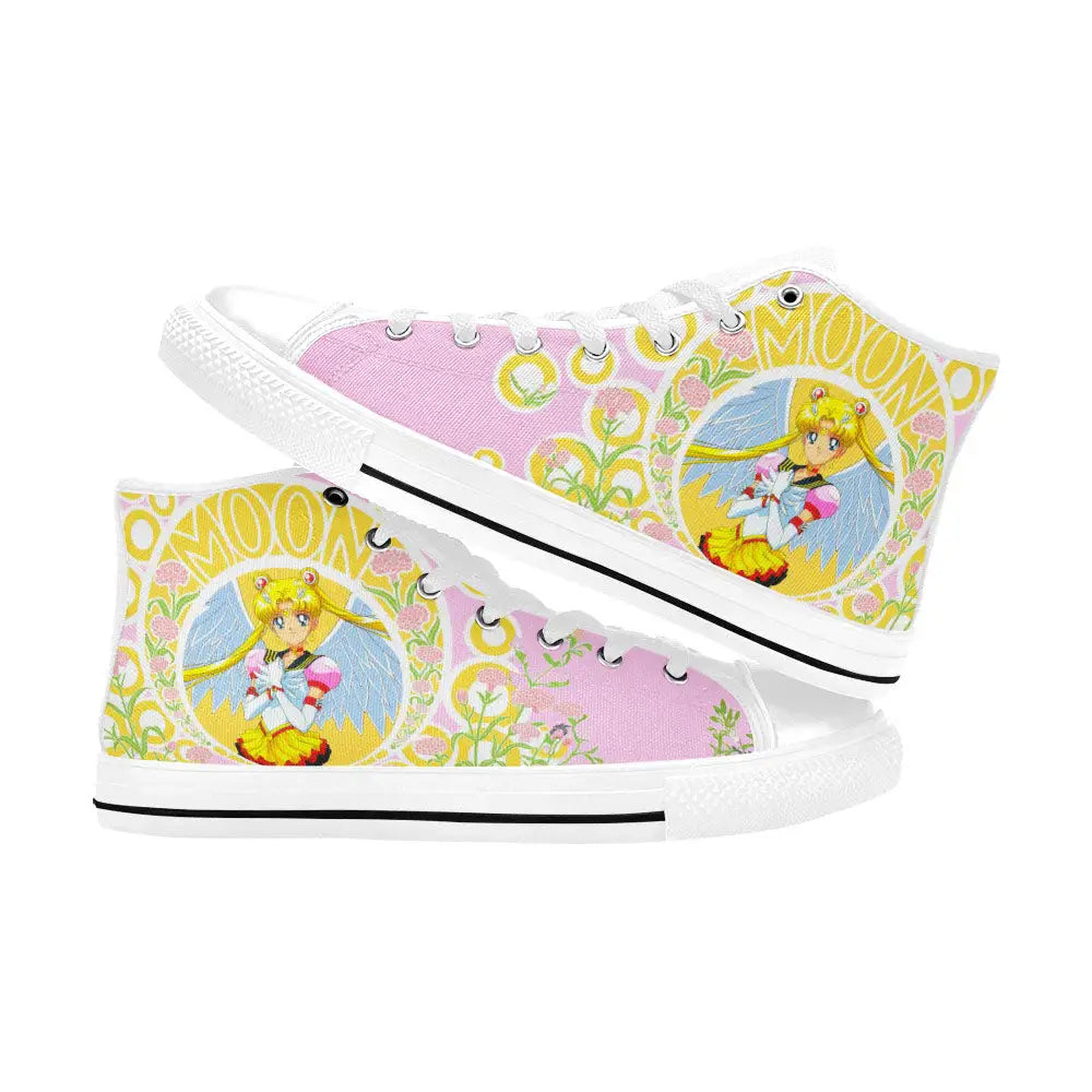 Sailor Moon Custom High Top Sneakers Shoes