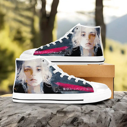 Sano Manjiro Mikey Tokyo Revengers Custom High Top Sneakers Shoes