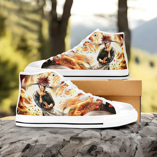 Shokugeki no Souma Shoes High Tops Sneakers for Kids and Adults