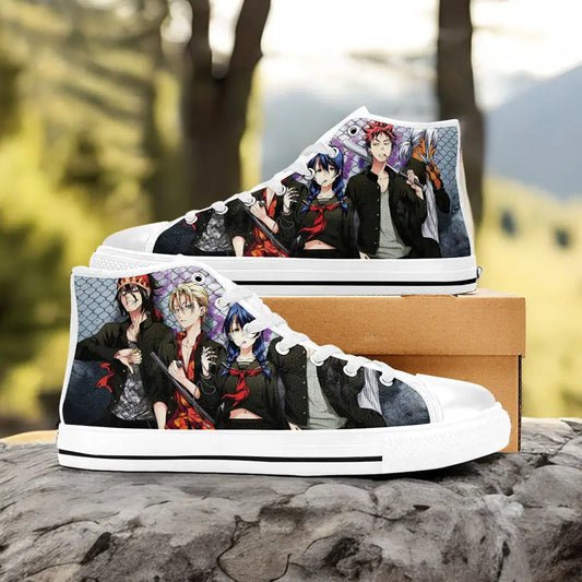 Shokugeki no Souma Custom High Top Sneakers Shoes